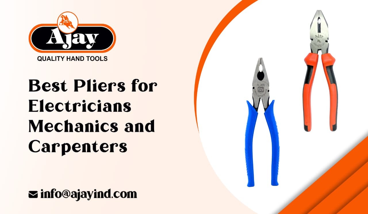 Best Pliers for Electricians, Mechanics, and Carpenters